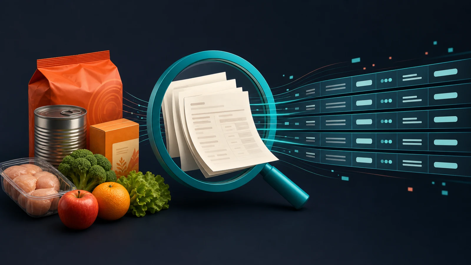Food products and public recall documents flowing into structured openFDA enforcement records